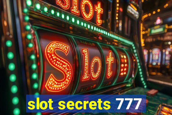 slot secrets 777