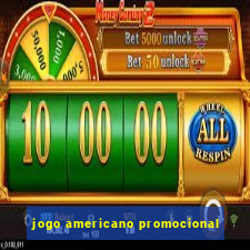 jogo americano promocional