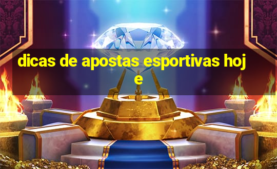 dicas de apostas esportivas hoje