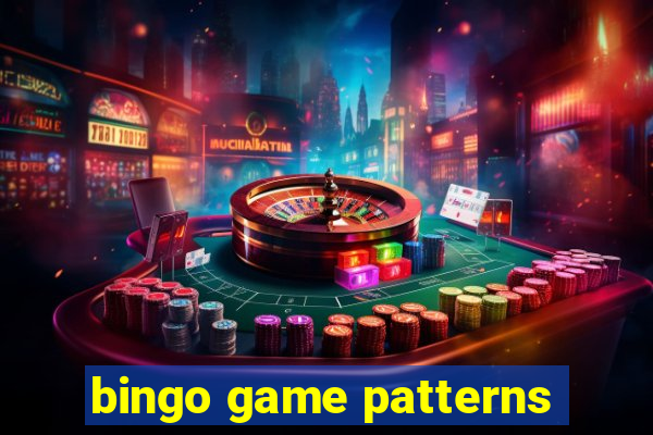 bingo game patterns