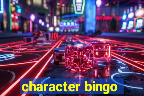 character bingo