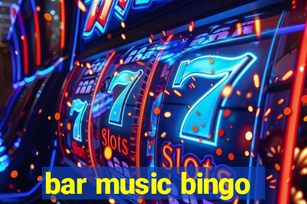 bar music bingo