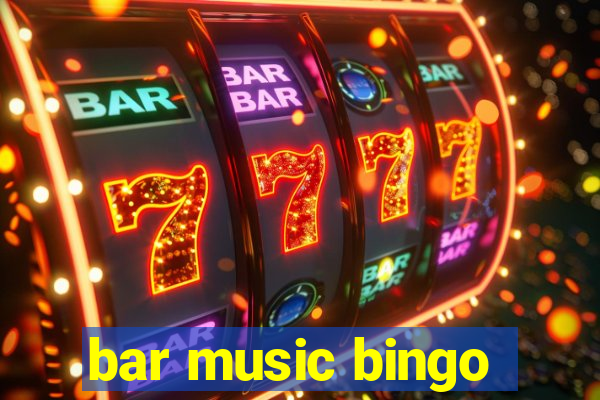 bar music bingo