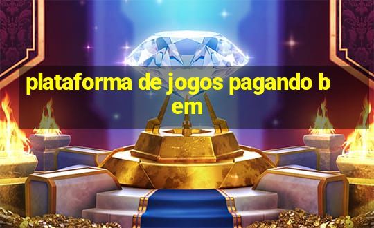 plataforma de jogos pagando bem