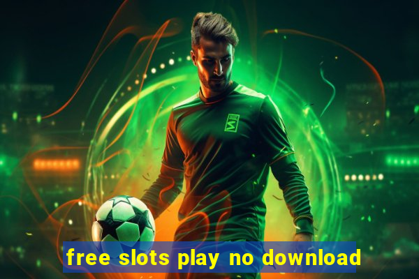 free slots play no download