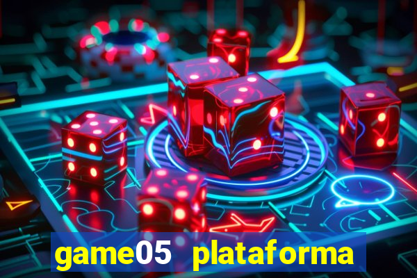 game05 plataforma de jogos