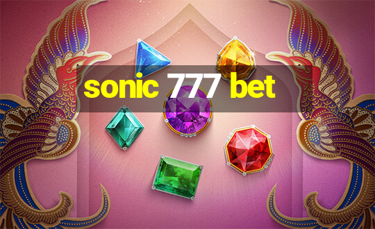 sonic 777 bet