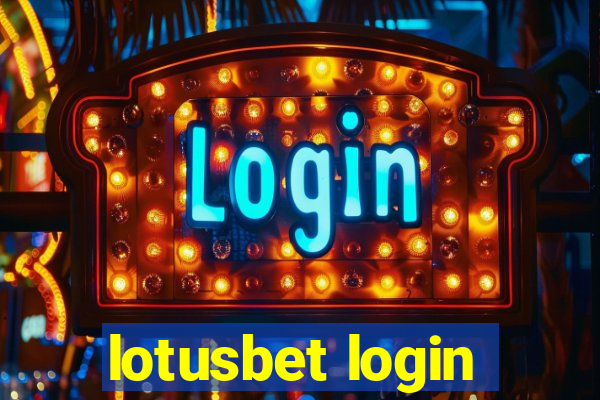 lotusbet login