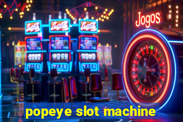 popeye slot machine