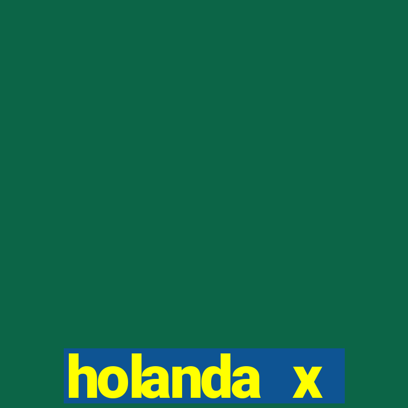 holanda x inglaterra escala??o