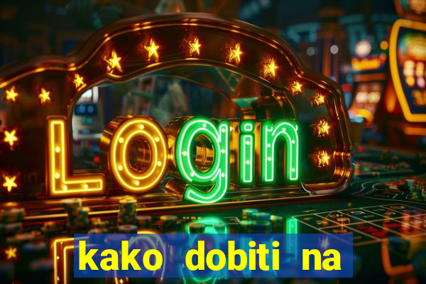 kako dobiti na slot aparatu