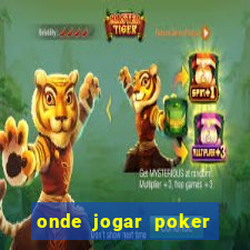 onde jogar poker online gratis