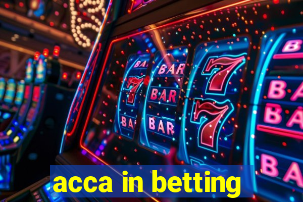 acca in betting