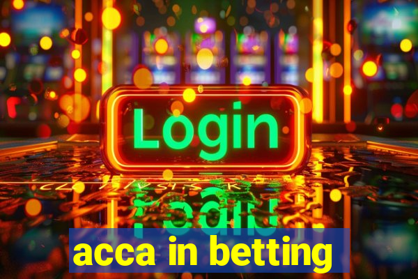 acca in betting