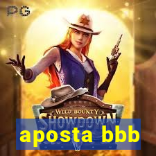 aposta bbb