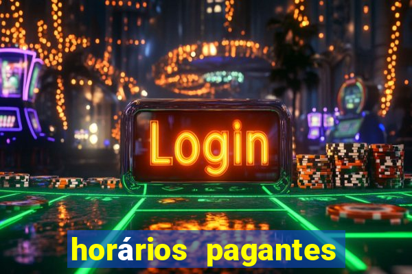 horários pagantes fortune rabbit hoje