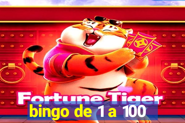 bingo de 1 a 100