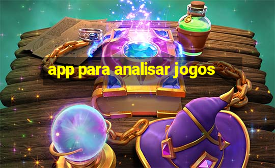 app para analisar jogos