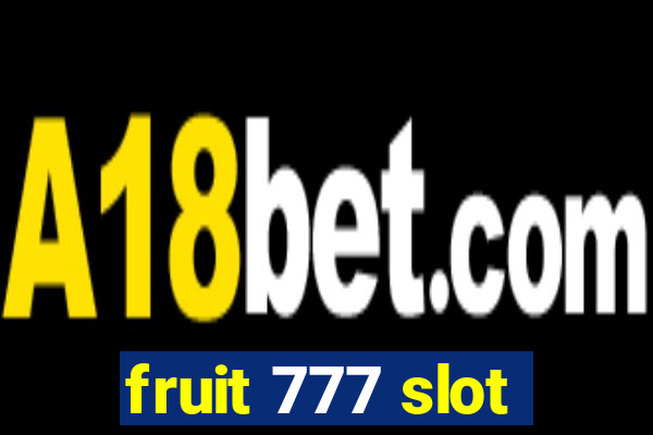 fruit 777 slot