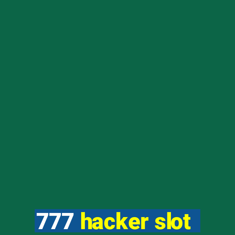 777 hacker slot