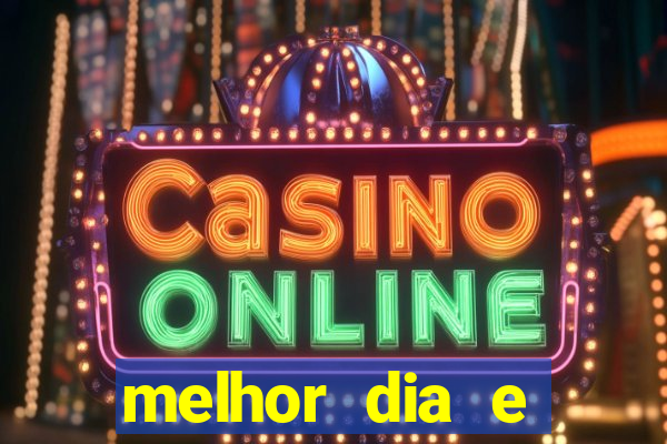 melhor dia e horario para jogar fortune tiger