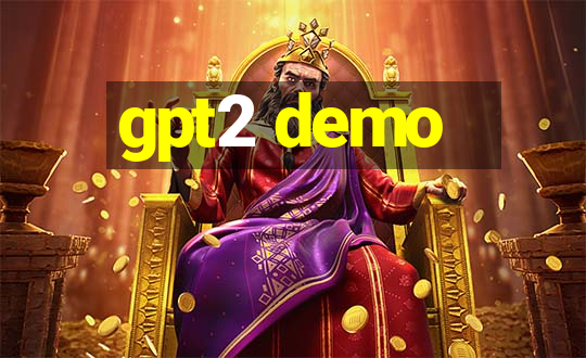 gpt2 demo