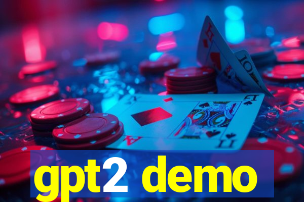 gpt2 demo