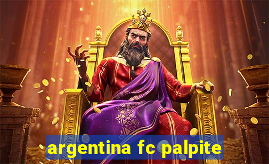 argentina fc palpite