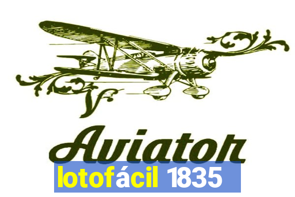 lotofácil 1835