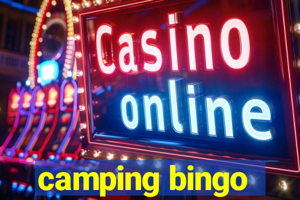 camping bingo