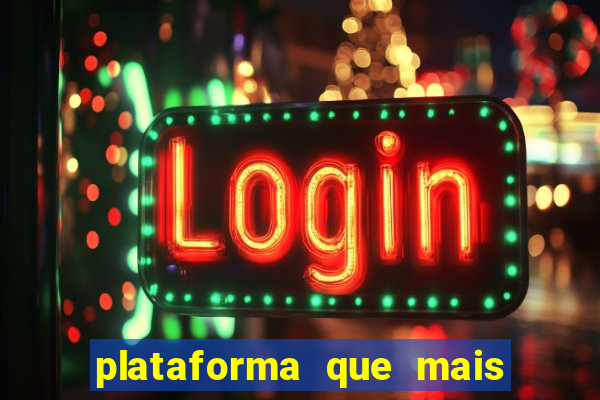 plataforma que mais paga no fortune tiger