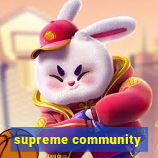 supreme community