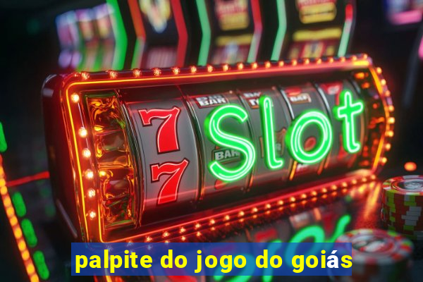 palpite do jogo do goiás