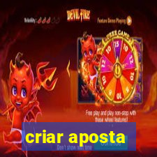 criar aposta