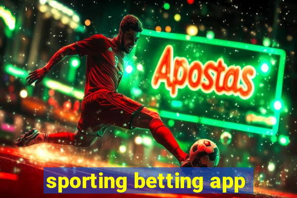 sporting betting app