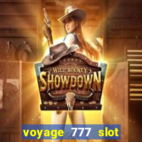 voyage 777 slot crash games