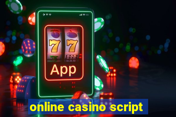 online casino script