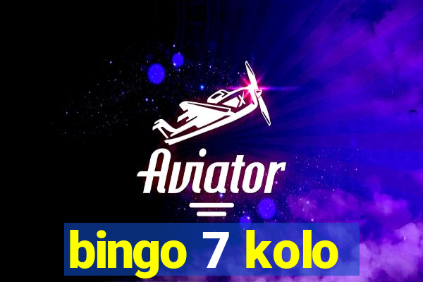 bingo 7 kolo