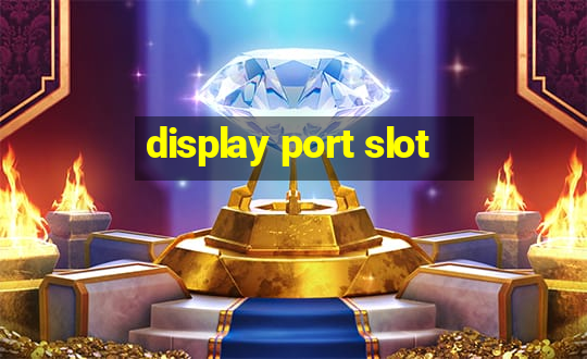 display port slot