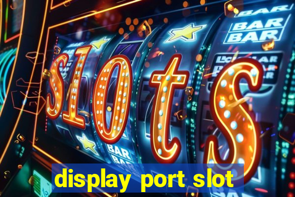 display port slot