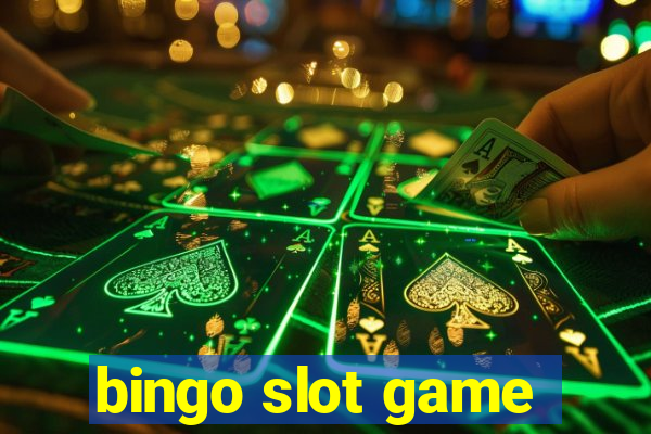 bingo slot game