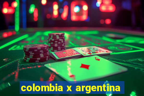 colombia x argentina