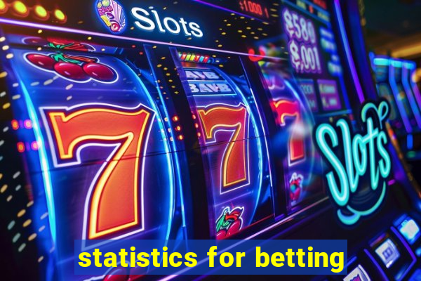 statistics for betting