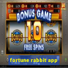 fortune rabbit app