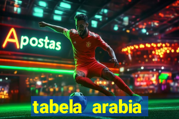 tabela arabia saudita 1 divisao