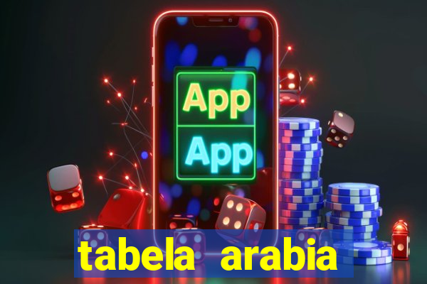 tabela arabia saudita 1 divisao