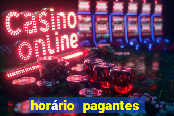 horário pagantes fortune tiger