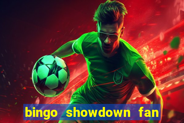 bingo showdown fan page freebies