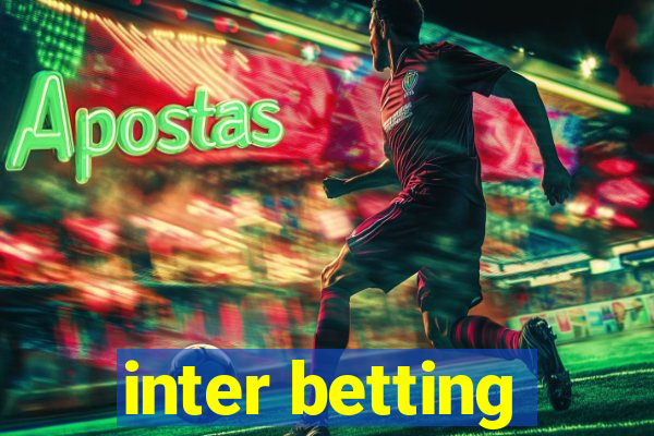 inter betting