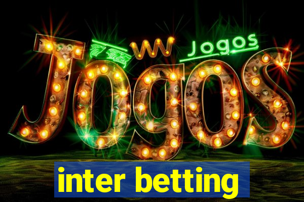 inter betting